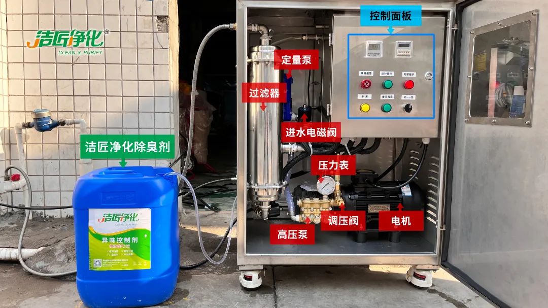 全面認識高壓噴霧除臭設備，安裝、調試、應用一站式除臭治理！